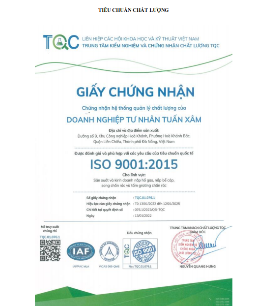 Tiêu chuẩn ISO-9001:2005